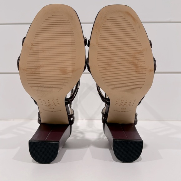 White House Black Market chunky heels. Size 61/2 M - Picture 7 of 13